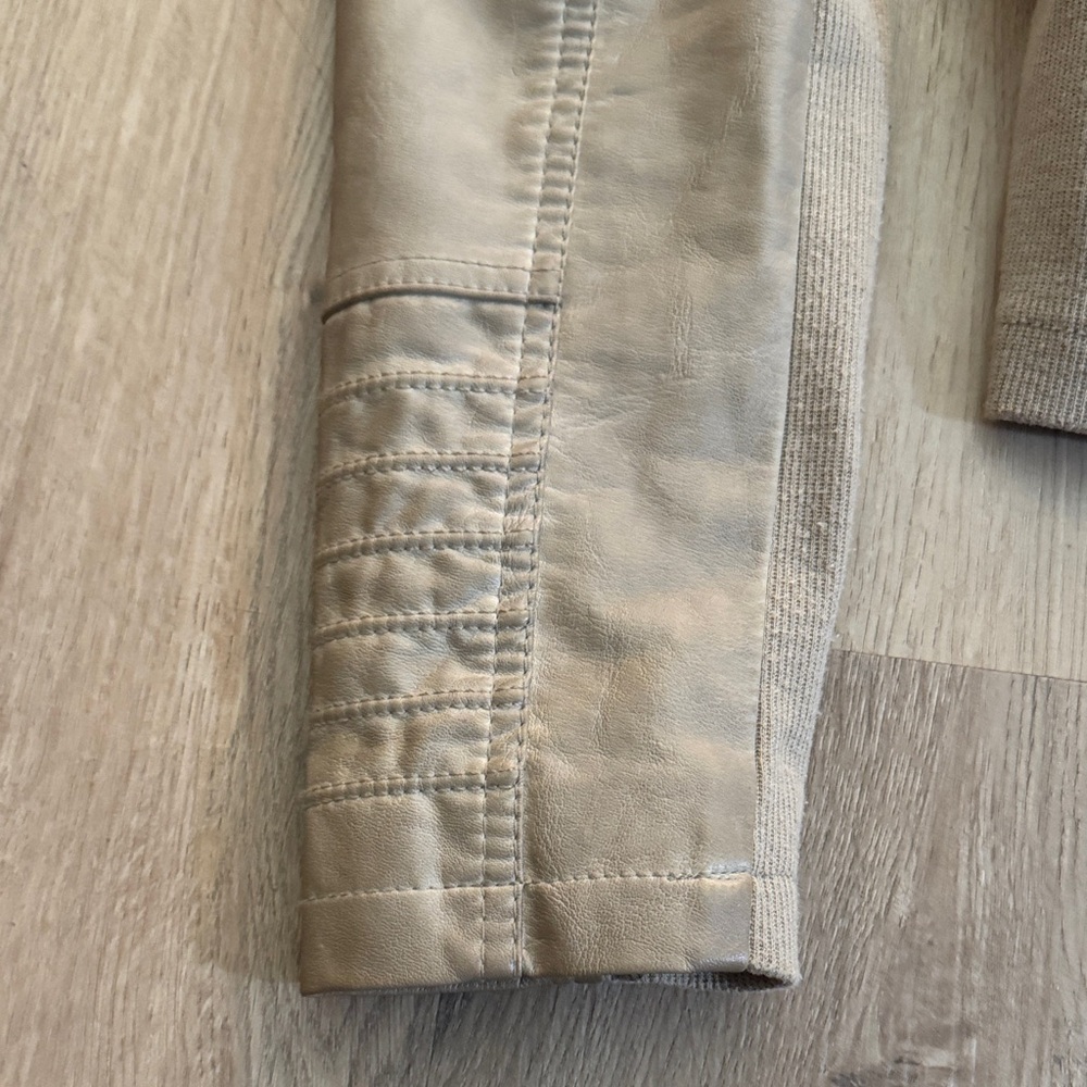Maurices Light Brown Leather Jacket - Picture 3 of 5
